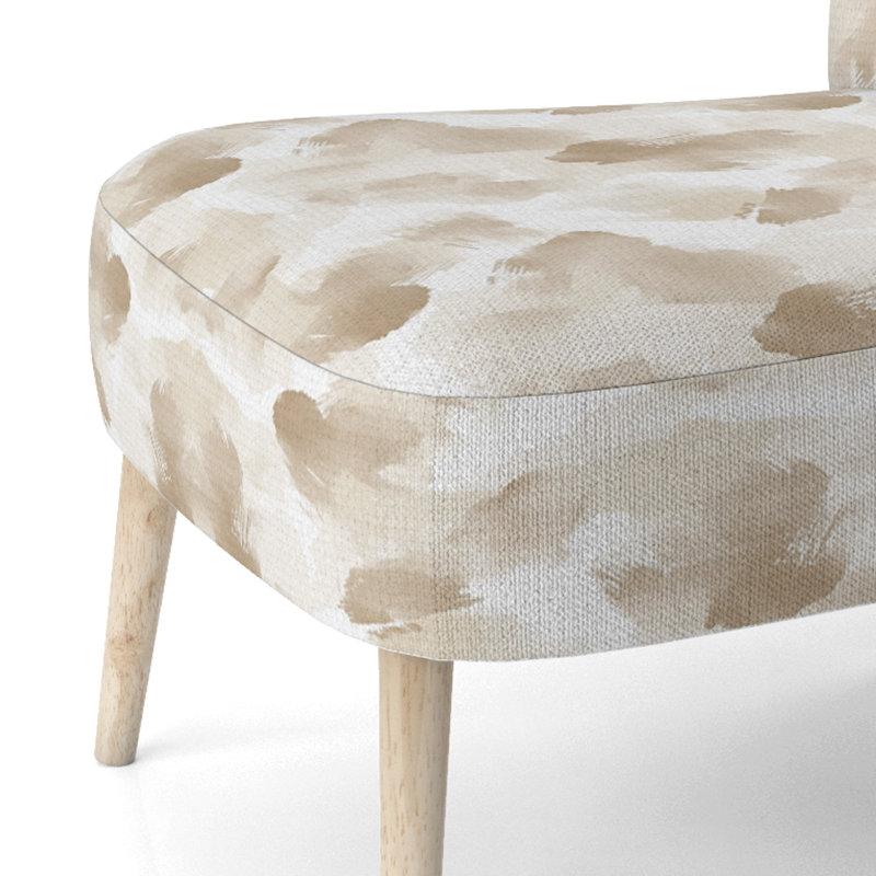 Chaise d'appoint Coastal Accent - Sand Whisper, Chaise d'appoint sans accoudoirs