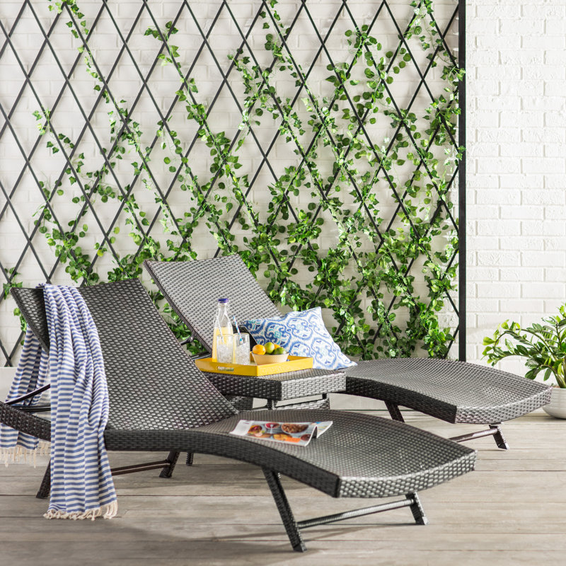 Minke - Person Patio Conversation Set, Brown