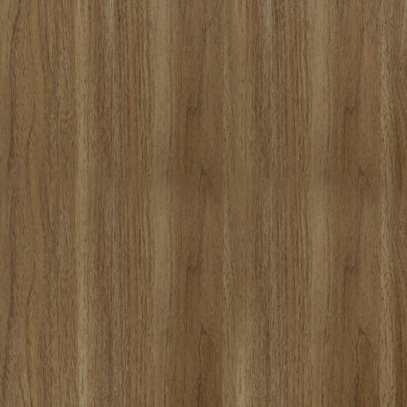 Bibliothèque à 3 niveaux avec tablettes arquées et rangement, Brun caramel