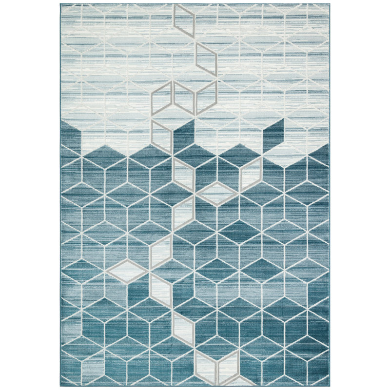 Altaneca Geometric 200cm X 290cm Area Rug