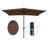 Versatile Rectangular Patio Umbrella with Advanced Features for Outdoor Enjoyment