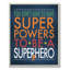 Plaque murale Abernathy Superhero