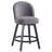 Letecia Swivel Upholstered 26.4'' Counter Bar Stools-716073710