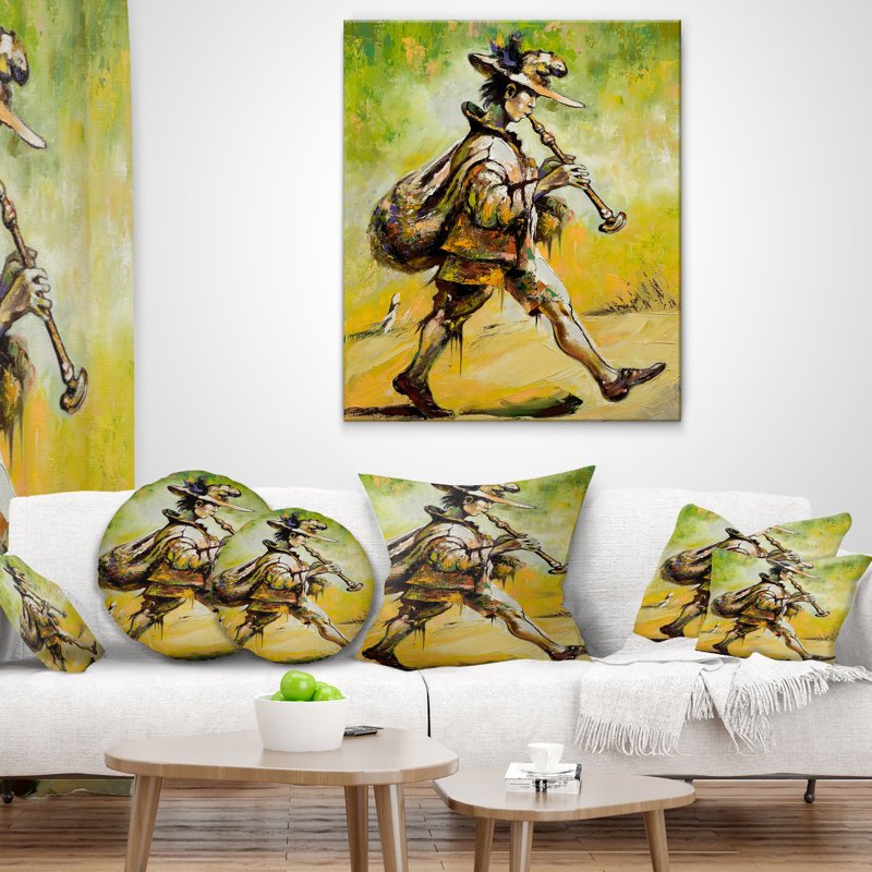 Coussin Wandering Troubadour