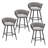 Upholstered Counter Stool With Metal Frame-244897757-244897749