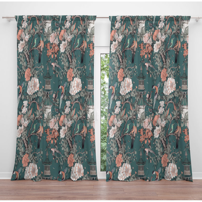 Paire de rideaux obscurcissant en polyester Niki, L 20 po x L 52 po