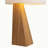 Obelisk Table Lamp - White Cotton-Linen Shade-1855708641