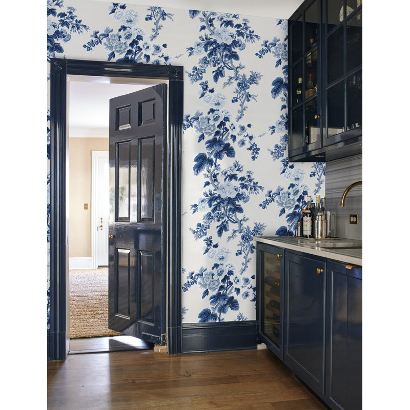 Pyne Hollyhock Wallpaper, Tobacco