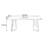 Deimira Metal Base Dining Table-973287065