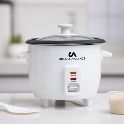 Uber Appliance Rapid Rice Cooker 6 Cup capacity