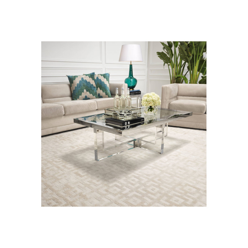 Geometric Area Rug, Rectangle 6'6" x 9'10"