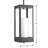 Saida Outdoor Hanging Lantern-2044107606