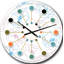 Horloge murale rétro Mid-Century-40743634