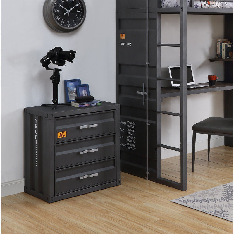 Commode 3 tiroirs Parke