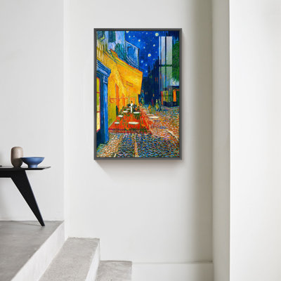 " Cafe Terrace In Arles At Night " by Vincent Van Gogh