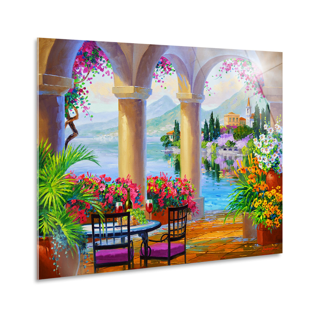 Acrylbild Lake Como Forever von Mikki Senkarik