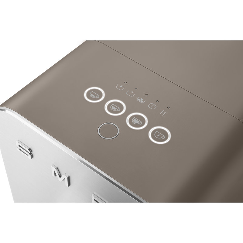 SMEG Fully-Auto Coffee Machine, Gray