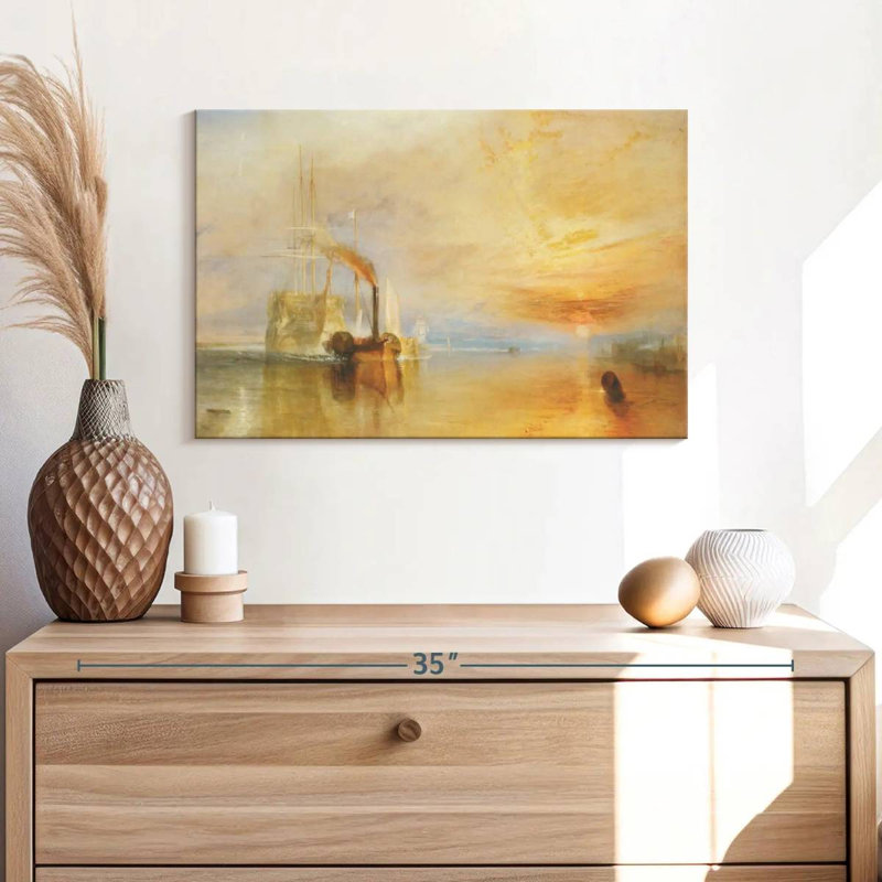 Keiri The Fighting Temeraire, 16" H x 24" W