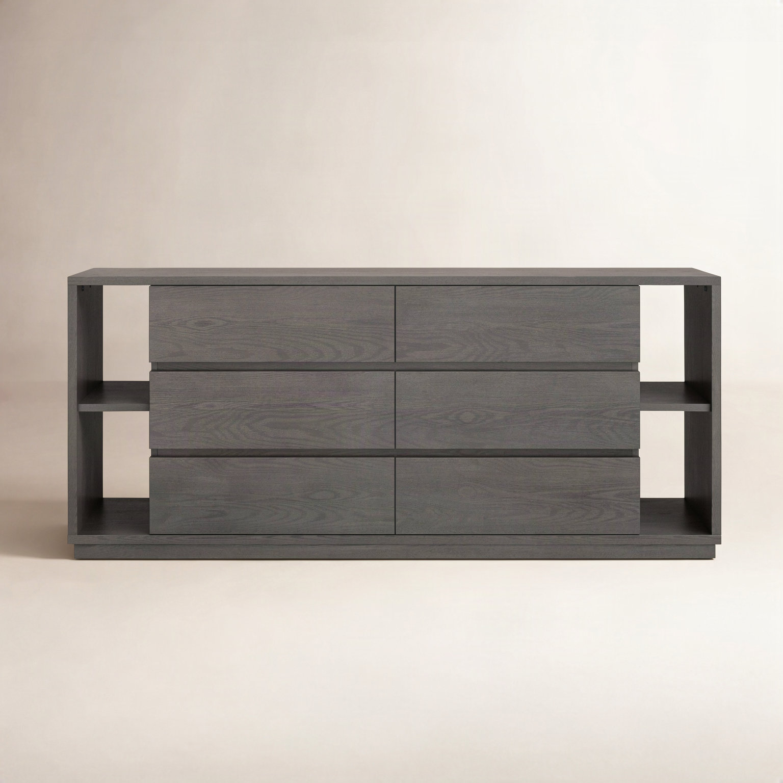 Amalie 63" Double Dresser, Gray