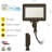 LED Flood Light 90W 12600 Lumens Outdoor Adjustable Knuckle Mount Security Light  3CCT-98798838