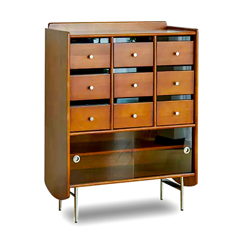 Armoire d'appoint rétro grande capacité