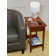 Aiydan Solid Wood End Table with Storage