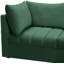 Canapé modulaire réversible en velours de 140 po de large Hertling-63568344