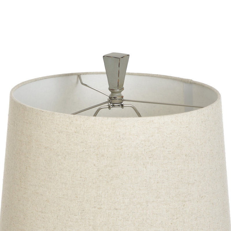 Avdullah Resin Table Lamp, Oldbury Faded Blue, 150W