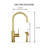 Single Handle Kitchen Faucet With Side Spray-70944589