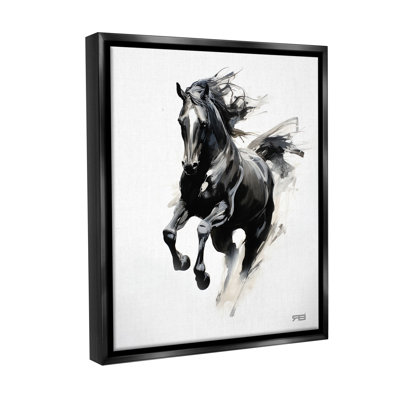 " Southwestern Jumping Horse Floater Frame " by RB