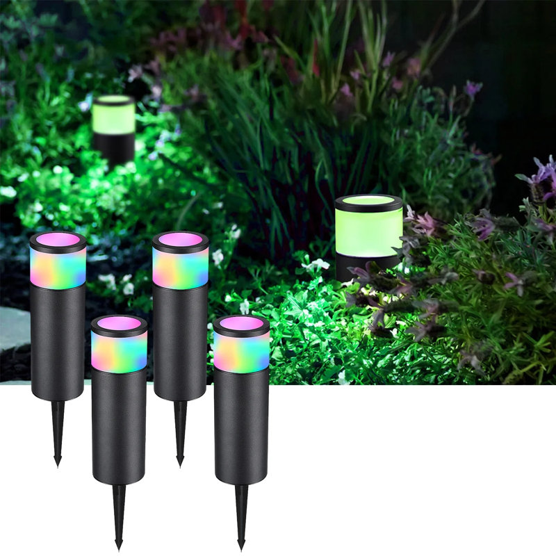 Lumières à DEL pour sentier paysager, boîtier en aluminium, basse tension 12 à 24 V