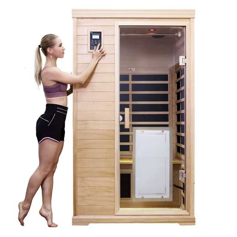 Sauna pour deux personnes à infrarouge lointain