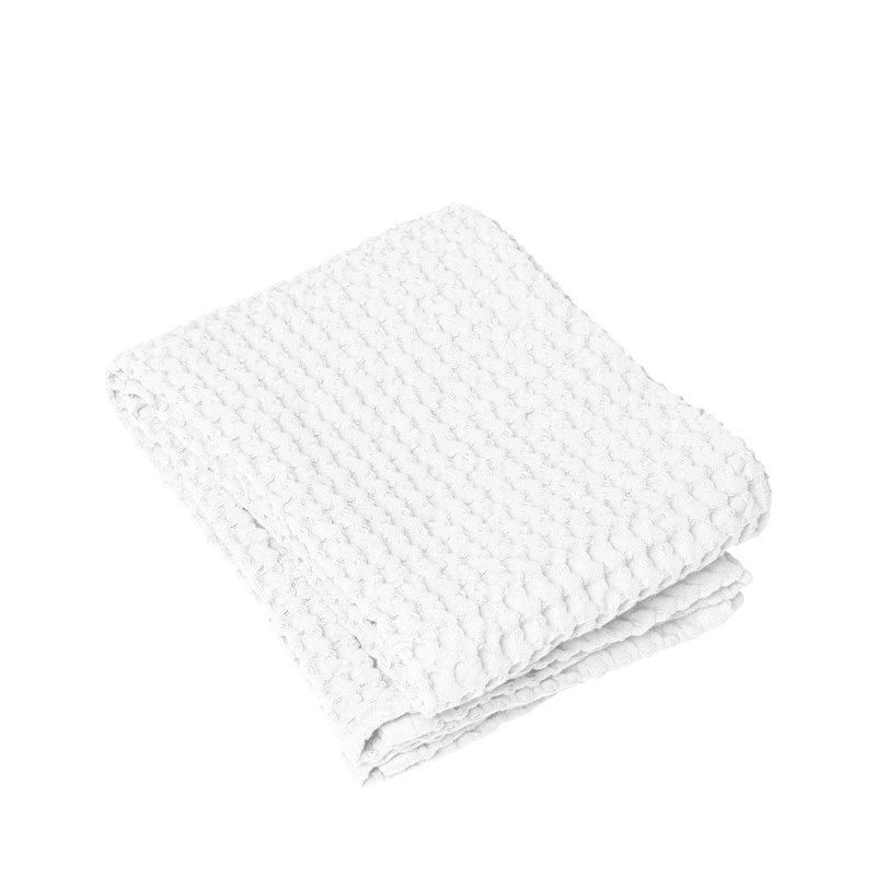 Waffle 100% Cotton Hand Towel, White