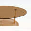 Ensemble de tables basses gigognes en verre trempé transparent, parfait pour les espaces de vie modernes et polyvalents-60190712