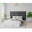 Kara-Leigh 30 cm x 75 cm Peel and Stick Upholstered Wall Paneling in Charcoal-397171438