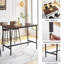 Ensemble de table de bar Edalberto pour 4 personnes