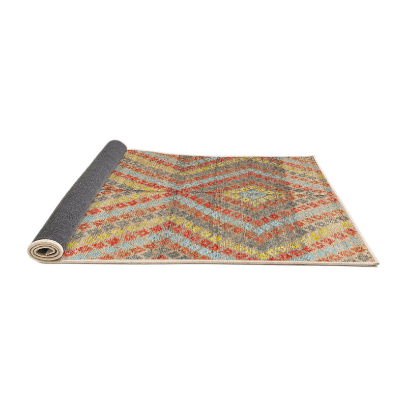 Tapis abstrait moderne 4351, Rond 6 pi