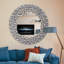 Miroir mural rond