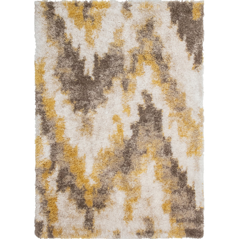 Asay Performance Abstract Indoor Rug, Rectangle 2'11" x 4'11"