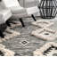 Southwestern Wool Hand Woven Area Rug-1939799828