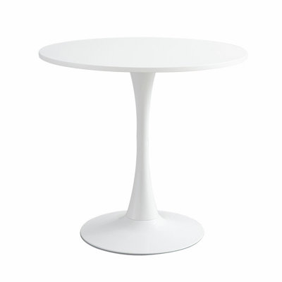 31.5" Modern Round Dining Table, Sturdy Kitchen Dining Room Furniture