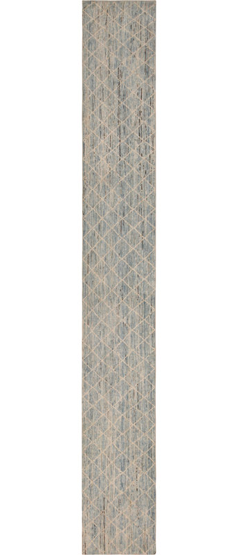 Nazmiyal Collection Modern Moroccan Runner Rug