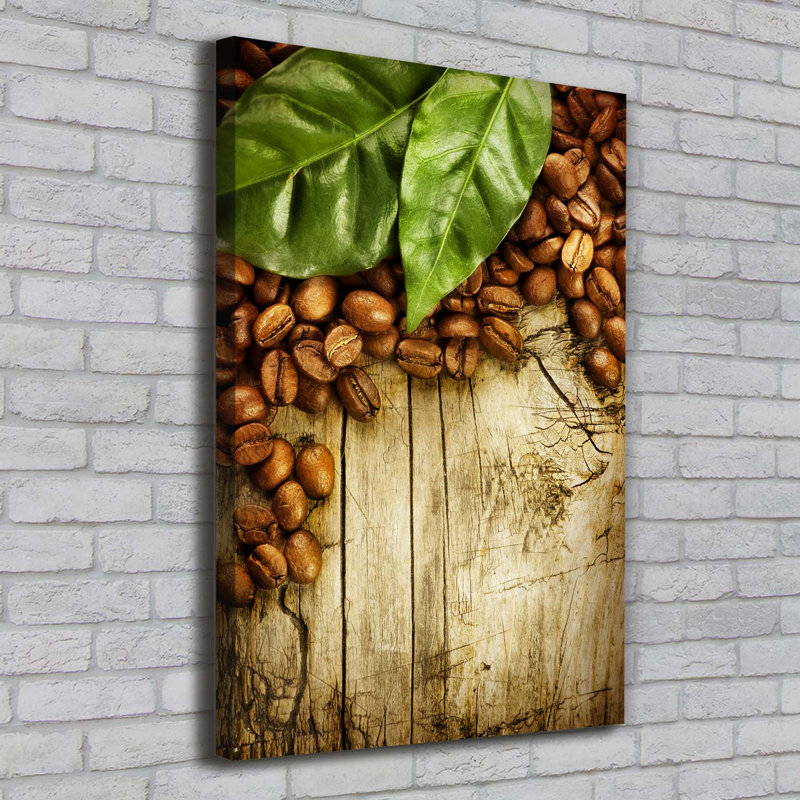 Coffee Beans - Wrapped Canvas Print