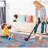 2'6''X10' Runner, Washable Rug, Low-Pile, Non-Slip, Non-Shedding, Foldable, Kid & Pet Friendly - Area Rugs For Living Room, Bedroom, Kitchen, Dining Room Rug  (Multi, 2'6''X10')-1629201229