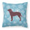Coussin intérieur/extérieur en flocons d’hiver