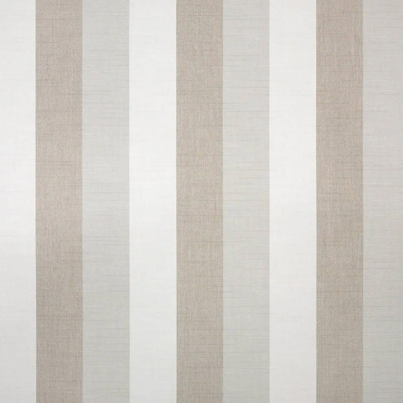 Housse et insert de coussin rectangulaire Tildi Sunbrella Lumber, Lin Direction, 22 po x 22 po