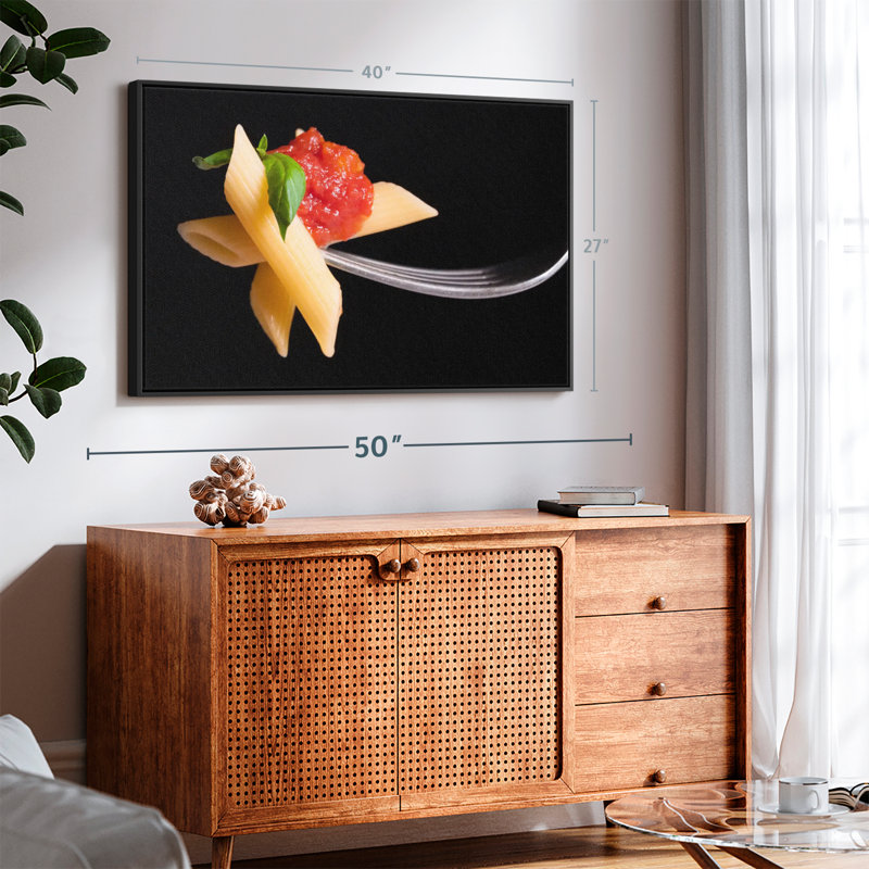 Tenne tomate, impression sur toile, H 27 po x l 40 po