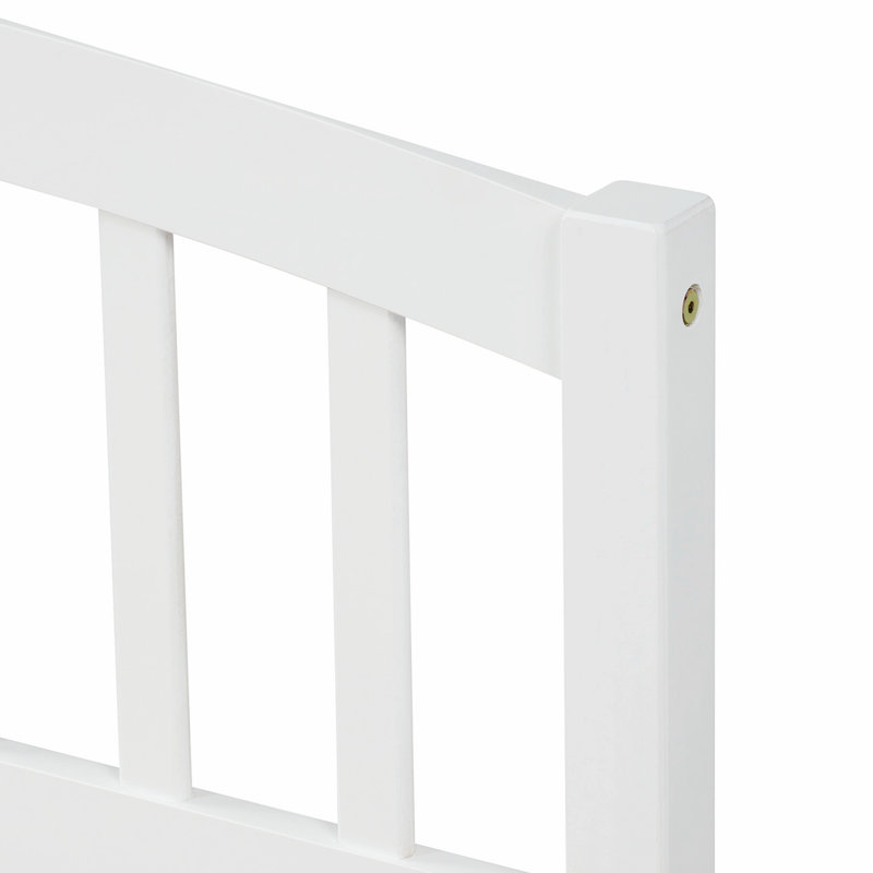 Élégante base de lit plateforme en bois avec deux tiroirs spacieux et une tête de lit élégante pour un rangement et une durabilité accrus