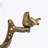 Branch With Birds Gold Metal Base Table Lamp (Set Of 2)