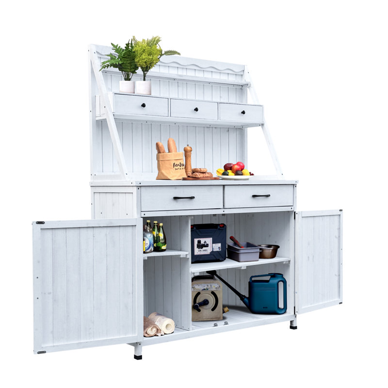 Outdoor Potting Bench Table